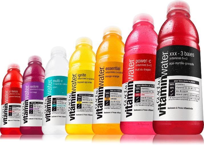 BEVERAGES Vitamin water is fortified with vitamins and other nutrients, but may still be adding calories to your diet. Check the labels carefully.