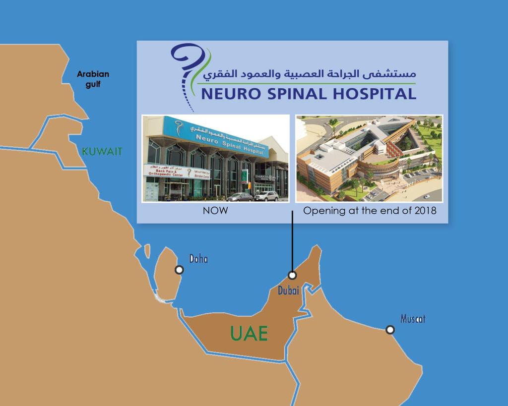 In May 2017 Neurospinal Hospital opened a