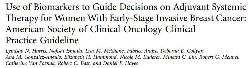Guide choice on adjuvant chemotherapy INDICATION Evidence Quality Recommendation Strenght Ki67 IHC NO INTERMEDIATE MODERATE IHC4 NO INTERMEDIATE MODERATE IHC for Ki-67