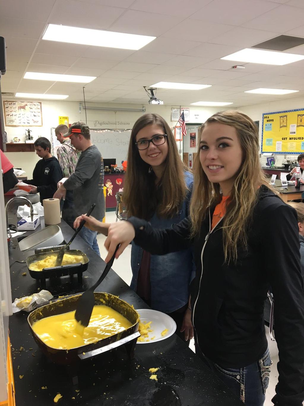 Easter Seals charity fundraiser: FFA chapters in our area were asked to support an Easter Seals