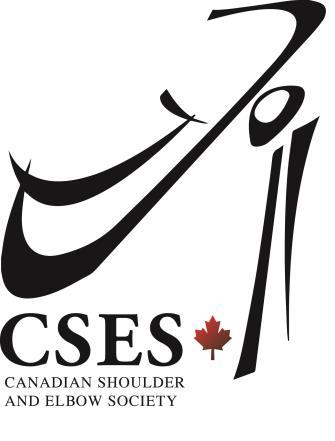Canadian Shoulder and Elbow Society 2017 CSES Residents Course Program Day One Wednesday February 1, 2017 10:00 12:30 Course Registration and Exhibits at Fairmont Palliser Hotel 12:00 12:30