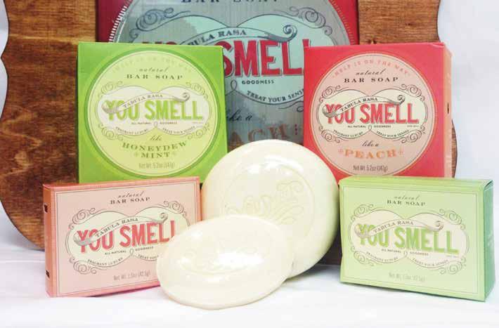 Greet your guests with the humor of the You Smell bar soap ensemble, instead of those old, out-dated Knock- Knock jokes!