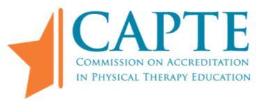 Commission on Accreditation in Physical Therapy Education American Physical Therapy Association SUMMARY OF ACTION Department of Rehabilitation and Movement Science University of Vermont 305 Rowell