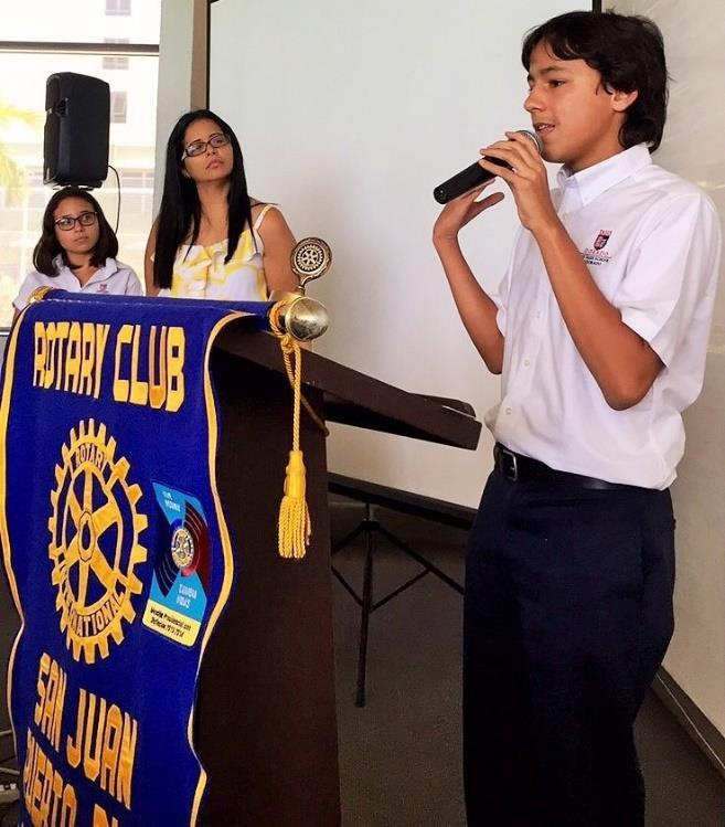 International Collaborations Puerto Rico Given the local success of the Interact club and its activities, a Wellesley Rotary member, together with a contact from the Rotary Club of San Juan,