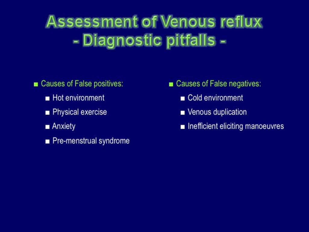 Fig.: Diagnostic Pitfalls The examination should be methodic and patient-tailored, always bearing in mind the specific information the surgeon needs in order
