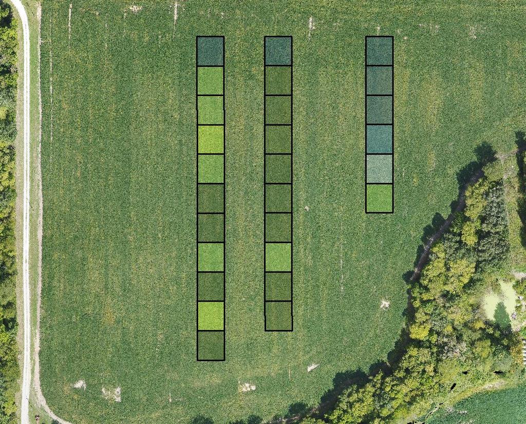 Figure 3. Field variability in the predicted yield effect of ILeVO: Colors match previous figure.
