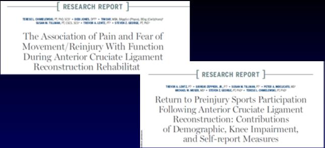 Return to Sports After ACL Reconstruction: Systematic review of 48 studies reporting return to sports of 5770 individuals after ACL reconstruction at mean follow-up of 41.