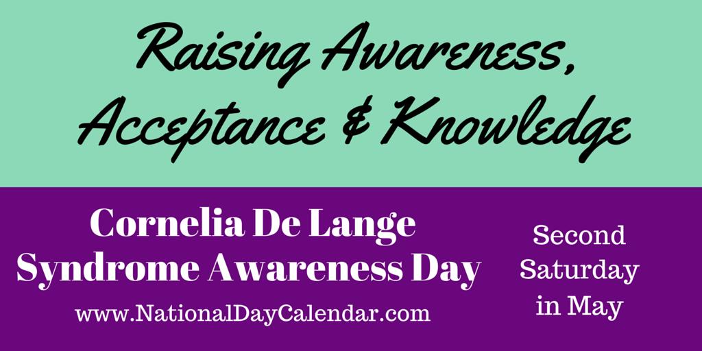 May 2018- Cornelia de Lange Syndrome Awareness Day A note from the author Hello NCP friends!