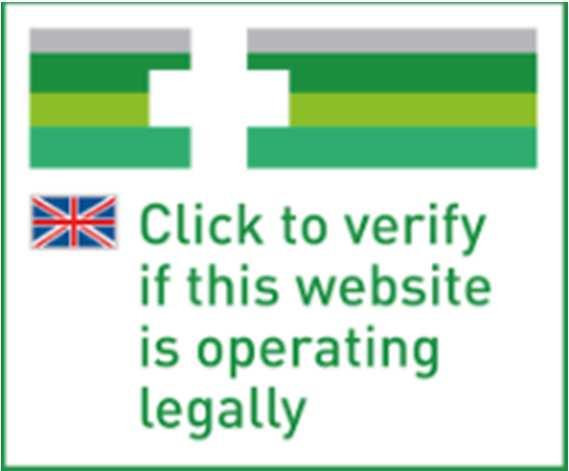 European logo that "certifies" the sites of pharmacies and other exercises authorized by the Member States to sell medicines online, approved by Regulation 699/2014 of 24 June 2014, pursuant to