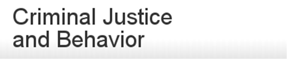 Predicting Institutional Sexual Misconduct by Adult Male Sex Offenders Journal: Criminal Justice and Behavior Manuscript ID: CJB--0.