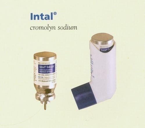 Mast Cell Stabilizers Cromolyn is effective for prophylaxis and the safest of all antiasthma medications