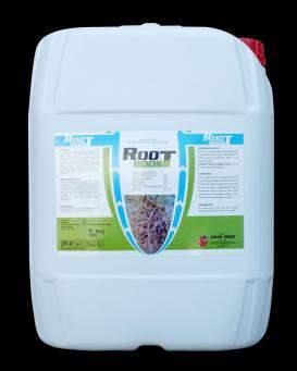 ROOT BOOST provides a complete improvement of soil fertility and has a positive effect on its physical characteristics (structure); chemical characteristics (greater