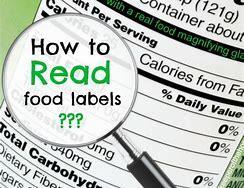 Reading a Food Label Do you find it difficult at times to