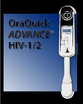 OraQuick ADVANCE Rapid HIV-1/2 Antibody Test The only FDA-approved, CLIA-waived oral fluid rapid HIV- 1/2