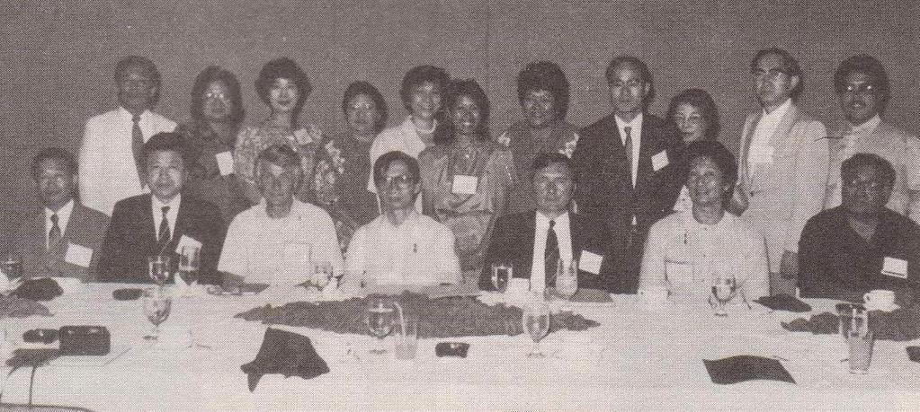 2. Second Organizational Meeting Manila, Philippines, November 12, 1986 With 20 representatives from six