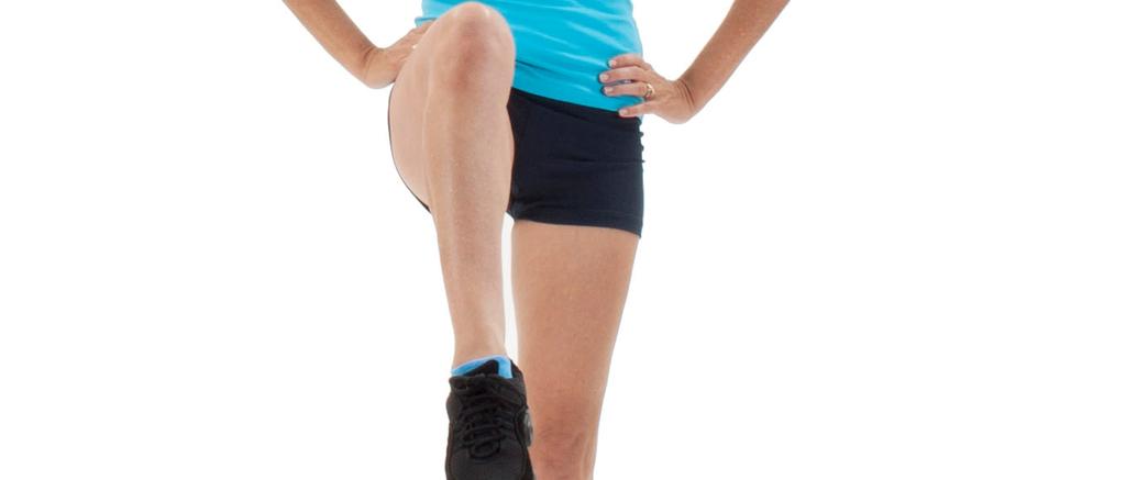 running, the hip flexors should track