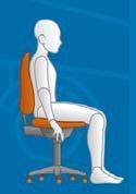 Item The Office Chair: It is essential to have a suitable chair. You should be able to adjust the seat height, the back rest (both vertically and horizontally) and the tilt of the seat.