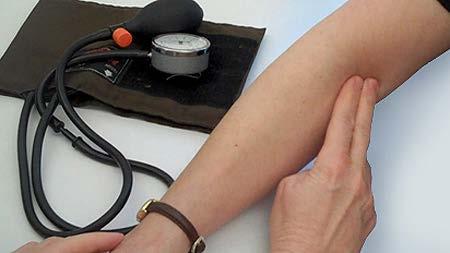 Blood pressure measurement: Palpatory Advantages Can be performed in noisy environment Does not require