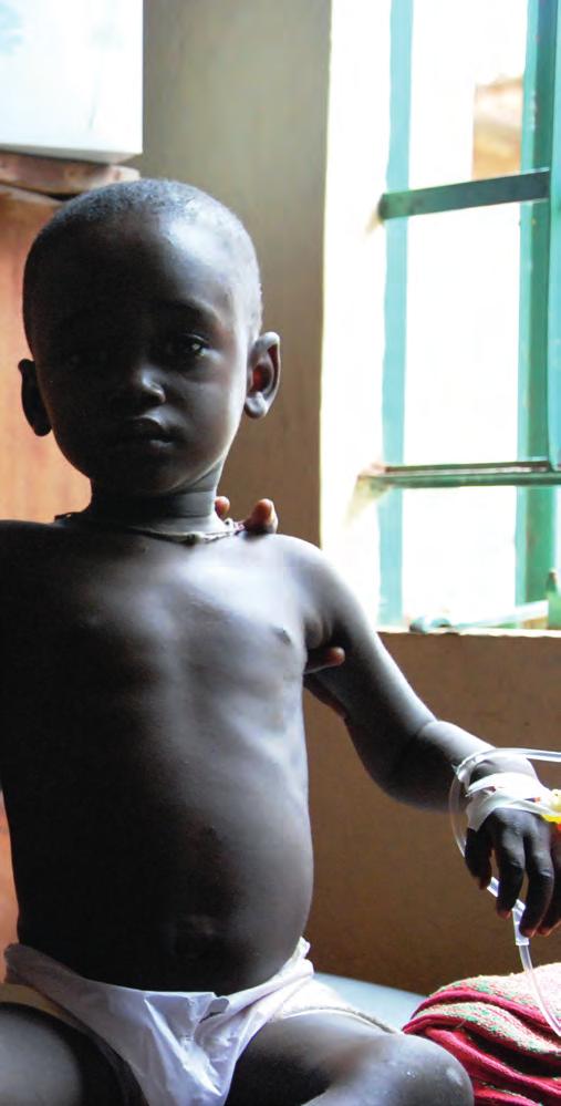 The challenge Abdul, a young boy in Sierra Leone, was one of the lucky ones. He was severely dehydrated, weak from diarrhoea and barely able to move.
