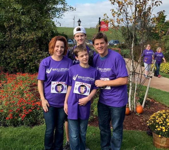 WHY WE WALK Team Seth walks to increase epilepsy awareness within our community and raise funds to support programs and services for families like ours who face