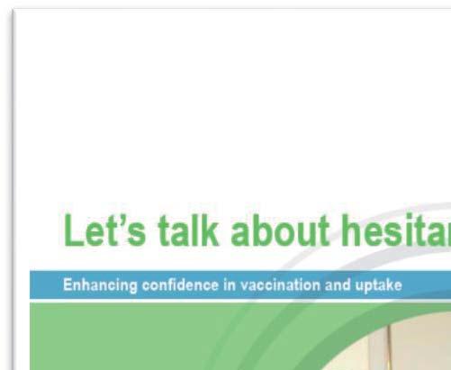 Communication guide on addressing vaccine hesitancy# Practical evidence-based and peerreviewed advice for