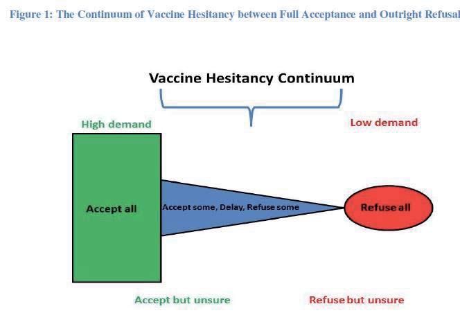 Defining Vaccine Hesitancy No one-size fits all strategy possible