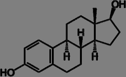 It is the aromatized C 18 -steroid with a 3-hydroxyl group and a