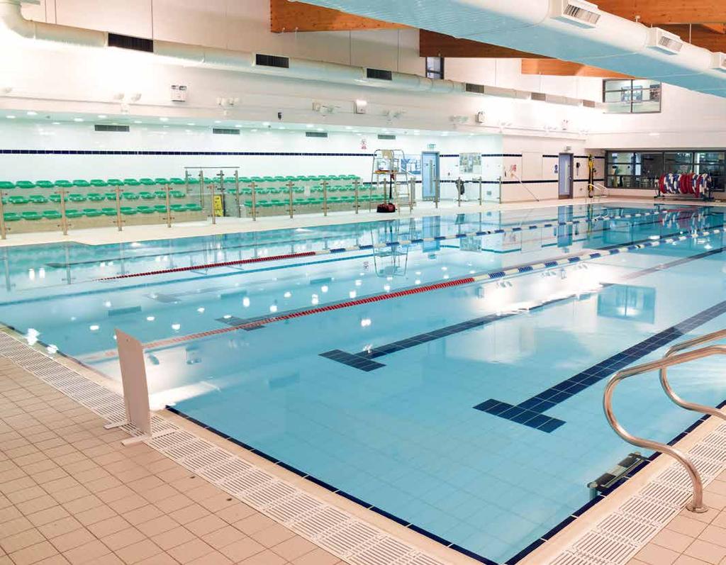 SWIM & SAUNA Chadderton s 25 metre custom built swimming pool has 7 generous lanes and a spectator area for parents and family