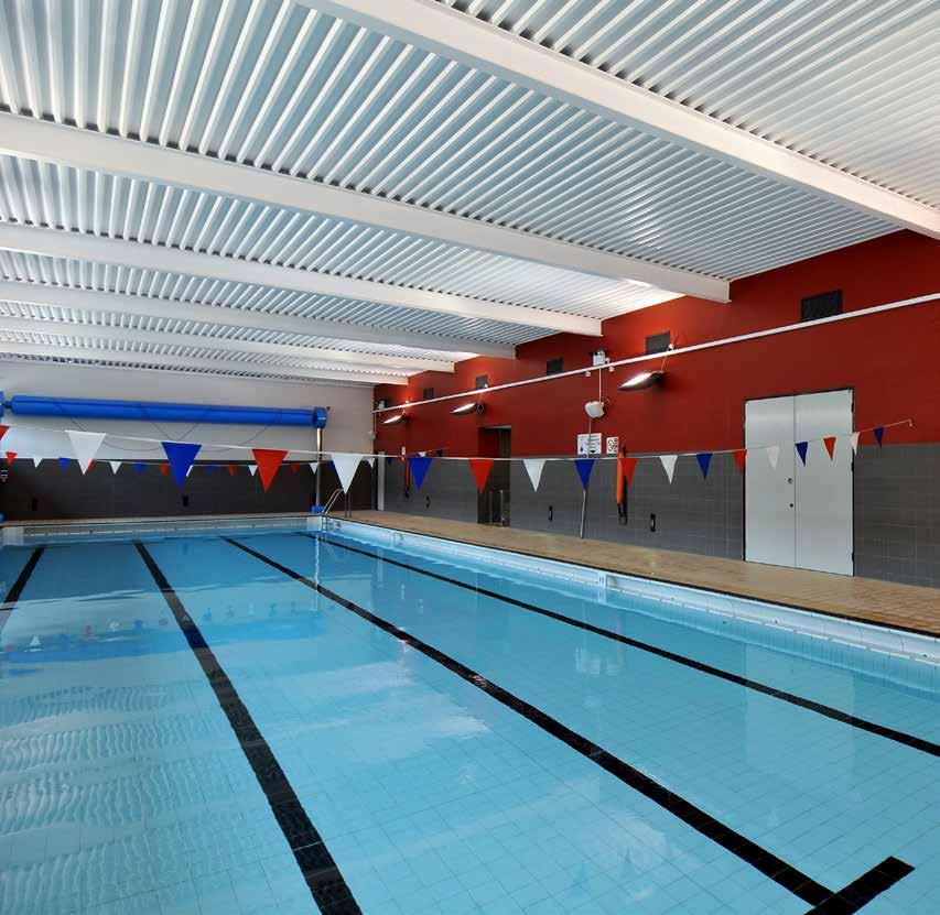 POOL, SAUNA & STEAM Our modern 25 metre, 3 lane swimming pool is sure to make a splash offering members swim sessions and multiple pool exercise classes to choose from each week.