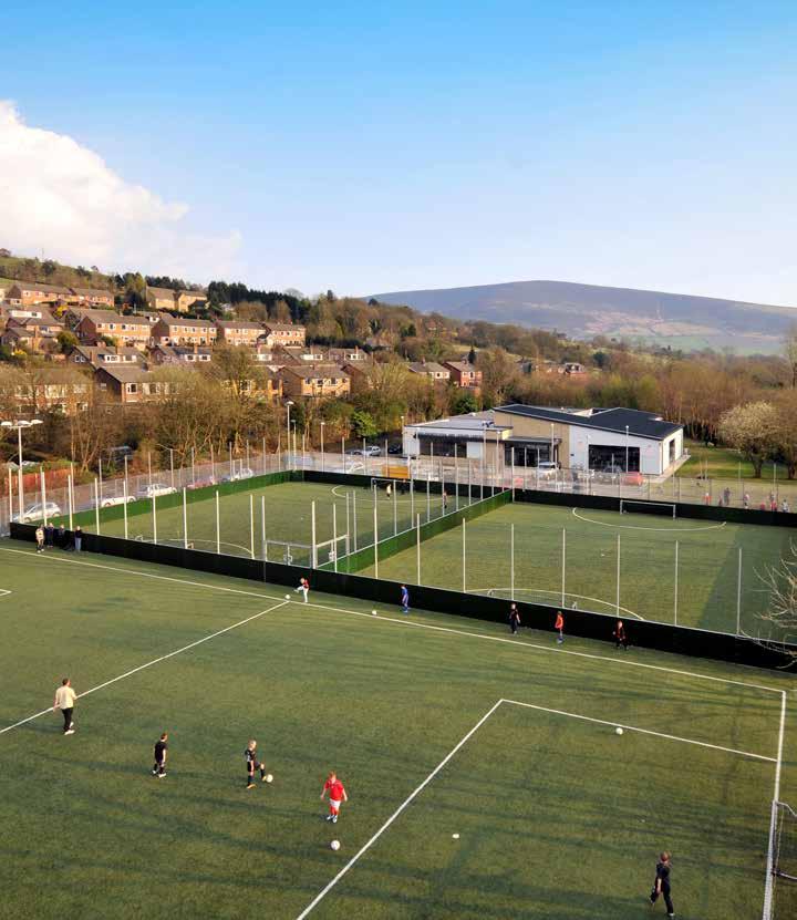 OUTDOOR PITCHES Our pitches include one 7-a-side and two 5-a-side, all