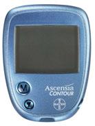 based on segmentation models Ascensia Breeze/Confirm Very convenient and easy to use > worry-free monitoring Multi-test capability (10 test disc) Ascensia Contour