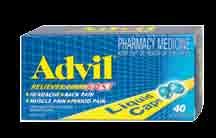 Children 5-12 years Strawberry or Orange flavour Advil Pain & Fever 7-12 years