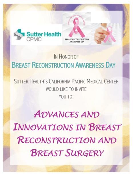 Advances and Innovations in Breast Reconstruction and Brest Surgery Presented by PCMC plastic surgeons Options for reconstruction after mastectomy Implants Autologous tissue = from your own body: