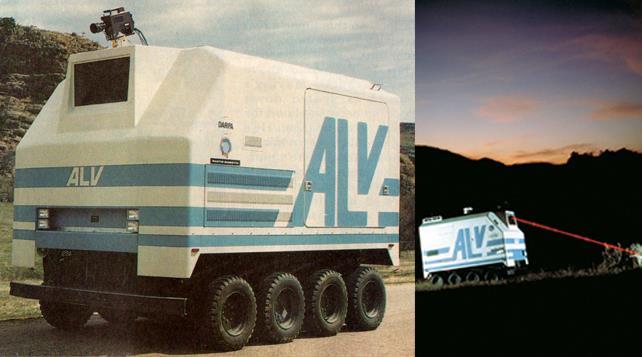 Example of deliberative architecture: ALVIN The Autonomous Land Vehicle
