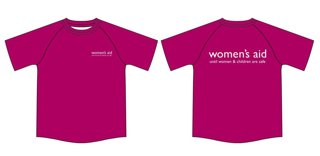 Order form for merchandise Women s Aid t-shirts Our branded t-shirts are made from 100% cotton and feature the Women s Aid logo on the front and back. Please return this order form to Lily.