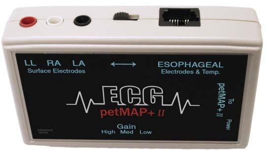 Attach the ECG Cable to the connector labeled ECG on the 