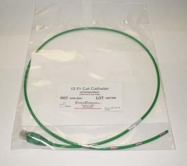 ) 3 Lead Wire Set (w/ alligator clips) Operator s Manual 3205 0001 Cat Catheter (esophageal ECG electrodes and Temperature) 3207 0001 Dog Catheter