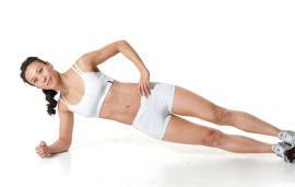 Perform movement with opposite arm and leg. 2. Front Plank Lie on your stomach with your spine in a neutral position.