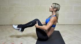 Begin each repetition with upper back on floor to allow abdominal muscles to work dynamically.