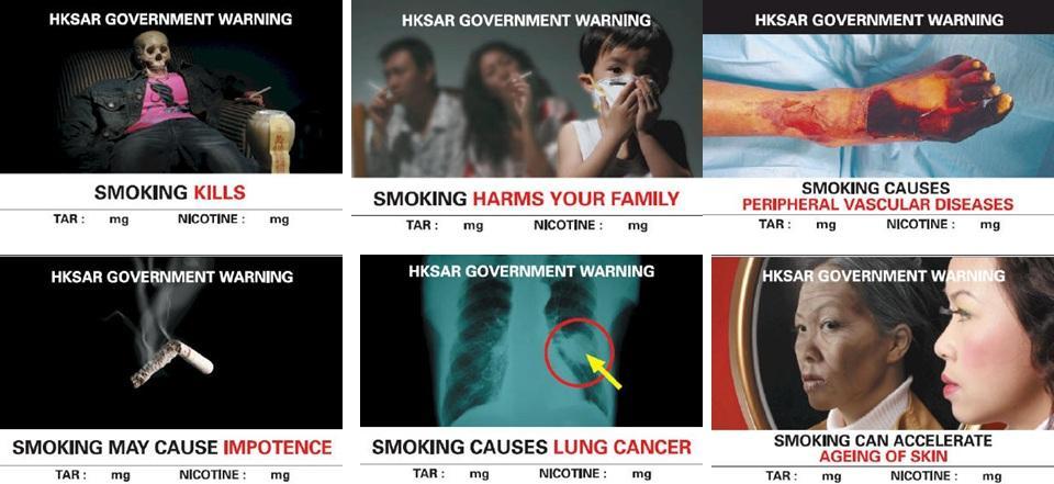 Health Warning Labels in Hong Kong 2007 Pictorial Health Warnings Amendment of Smoking (Public Health)