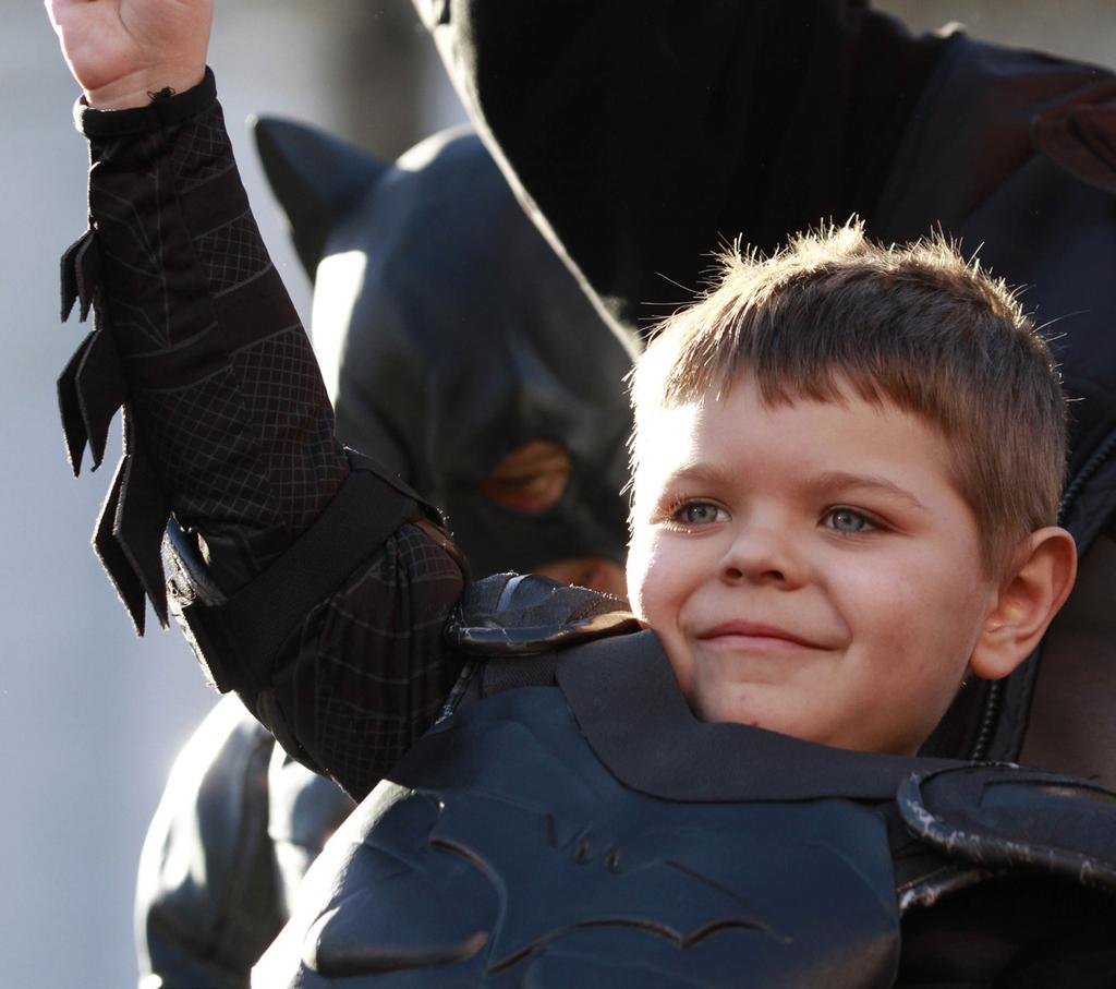 BE A HERO & MAKE WISHES COME TRUE Miles wish to be Batkid rallied the entire world as he confronted evildoers in San Francisco.