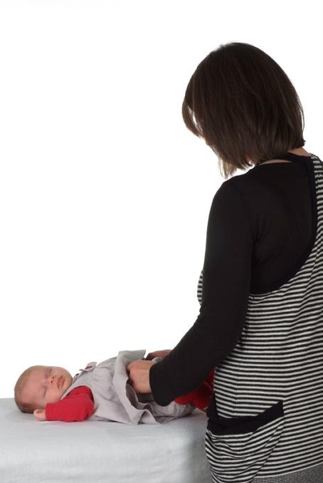 You may find using a footstool or pillows help you achieve a comfortable position. Alternatively, you can lie on your side to breastfeed. Changing or bathing positions.