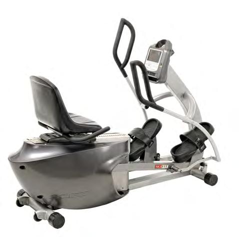 SCIFIT s exclusive total body recumbent elliptical offers a smooth, natural movement and is often the