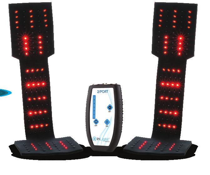 The Podiatric System features a state-of-the-art 2/PORT controller with InLight Progressive Multi-Pulse