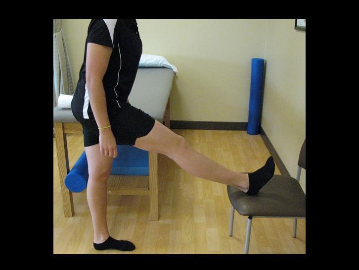If able to cycle comfortably, may lower the seat to increase knee flexion with each revolution.