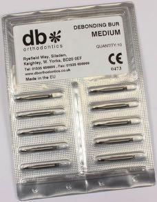 148 Debonding Burs Debonding Burs are now supplied in blister packs*. Back wrapper peels off easily, providing individual access to burs. Remaining burs are kept secure and well protected.