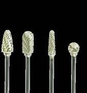 They offer the following advantages over other brands of non-coated burs: The coating increases