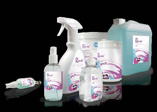 80 Infection Control Product Range Rensa TM infection control products have been developed to prevent the cross infection and contamination of harmful germs in the hospital and dental environment.