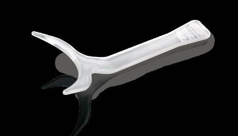 92 Photo Lip Retractor Innovative design provides maximum exposure for occlusal photographs. Autoclavable up to 137 C. Sold as each. 6.