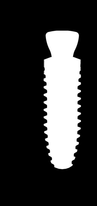 7 mm standard drill Insert the implant either by hand/ratchet or with the contra-angled handpiece.